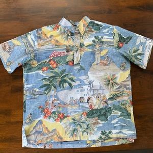 Reyn Spooner Hawaiian Aloha Shirt TPA